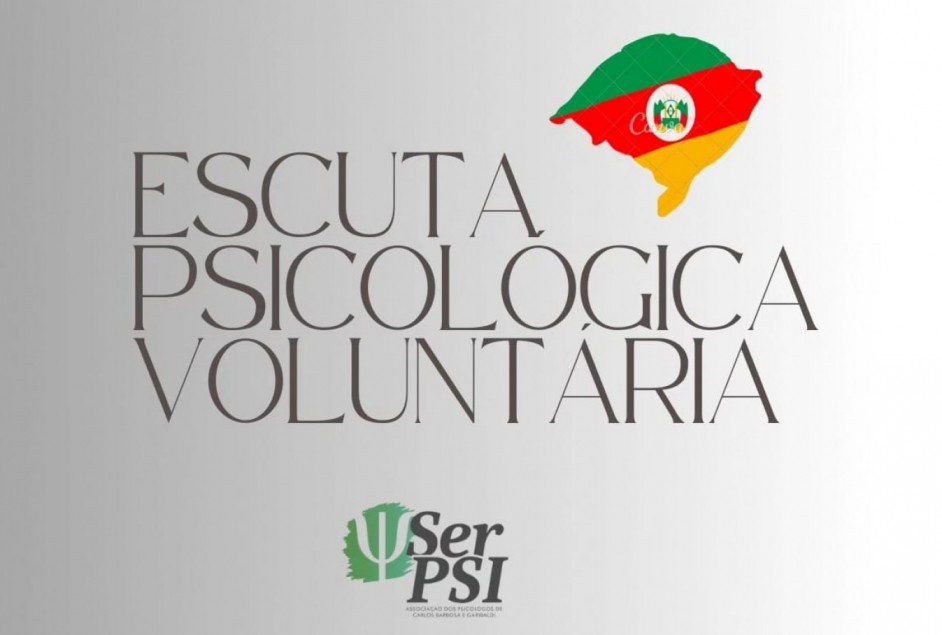 SerPSI oferece escuta psicológica gratuita para atingidos pela enchente