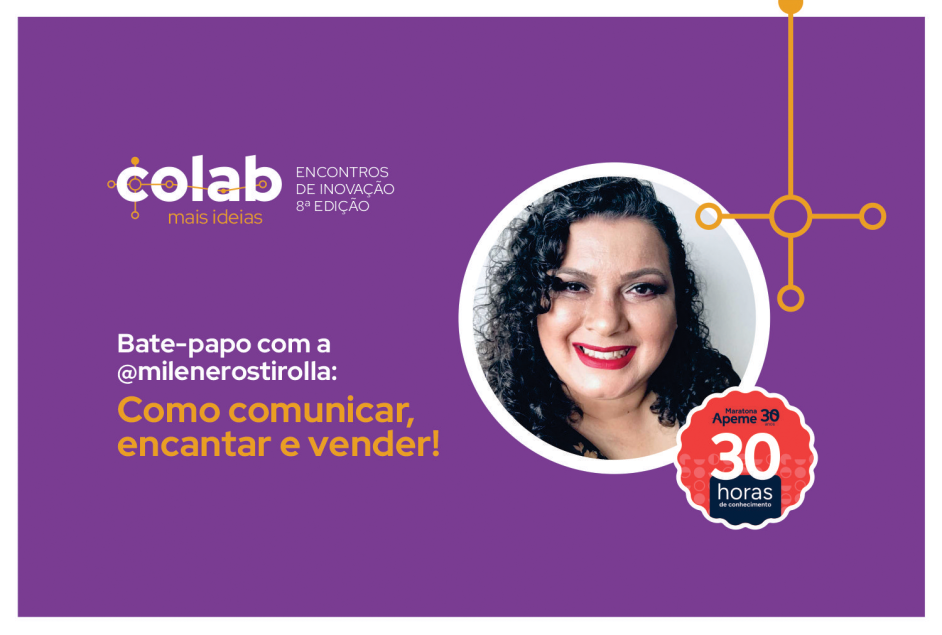 Colab mais ideias: Encontros de inovação – 8ª edição