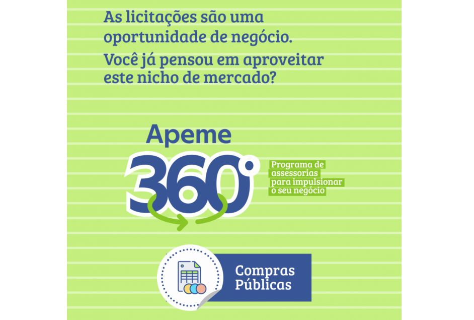 Apeme oferece assessoria para quem quer participar de Licitações Públicas