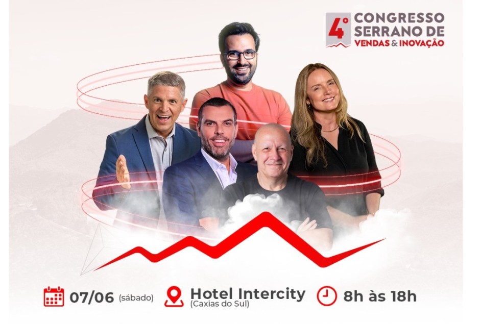 4º Congresso Serrano de Vendas e Inovação: Apeme oferece desconto e transporte gratuito para associados