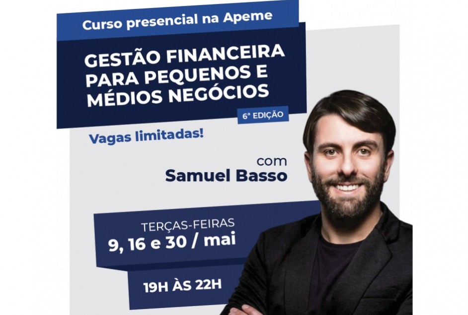 Gestão financeira para pequenos e médios negócios é tema de curso na Apeme
