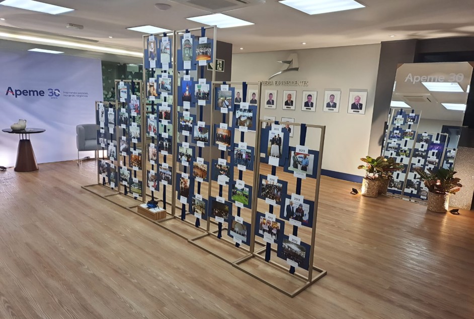 Apeme promove exposição fotográfica alusiva ao aniversário de 30 anos