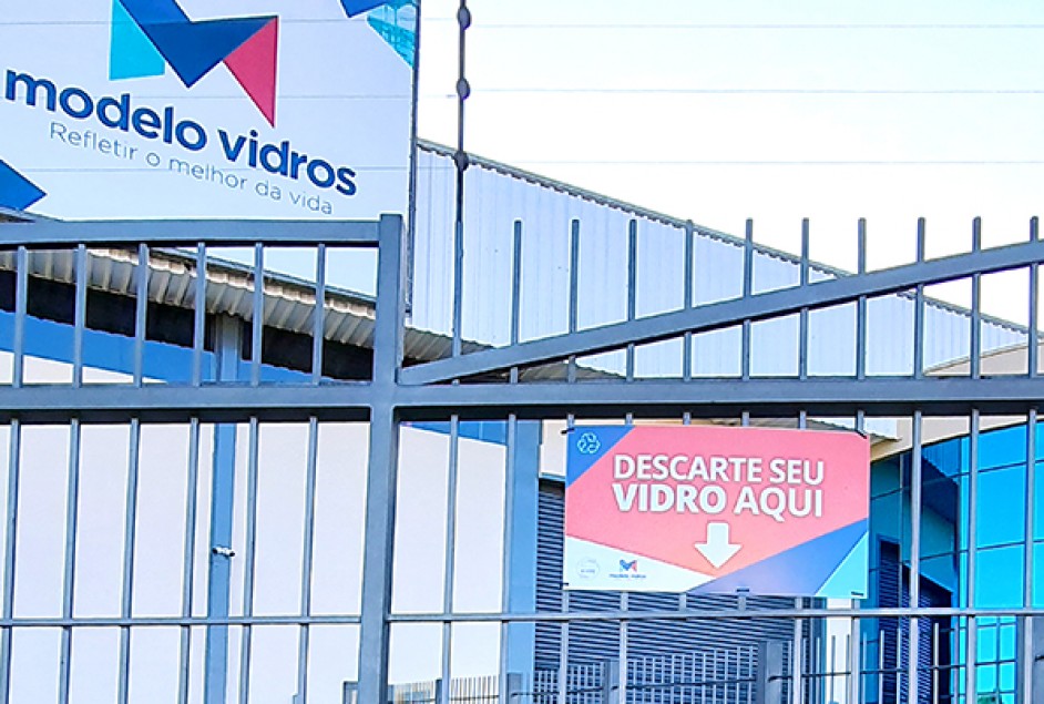 Projeto da Modelo Vidros recolheu mais de 9,5 toneladas de vidro desde 2019