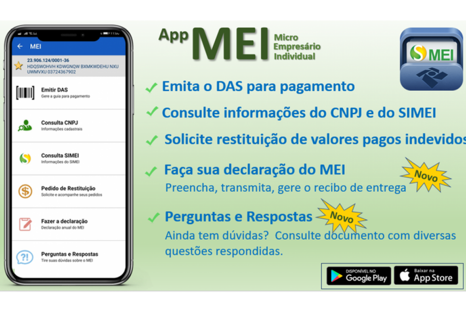 Lançada nova versão do app MEI