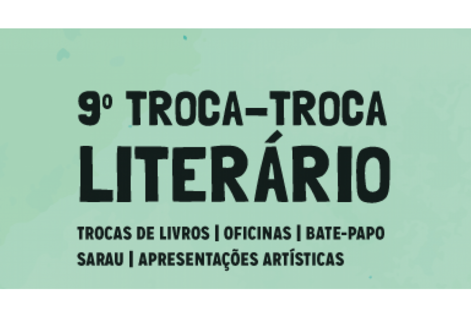 Troca-troca Literário acontece no próximo sábado