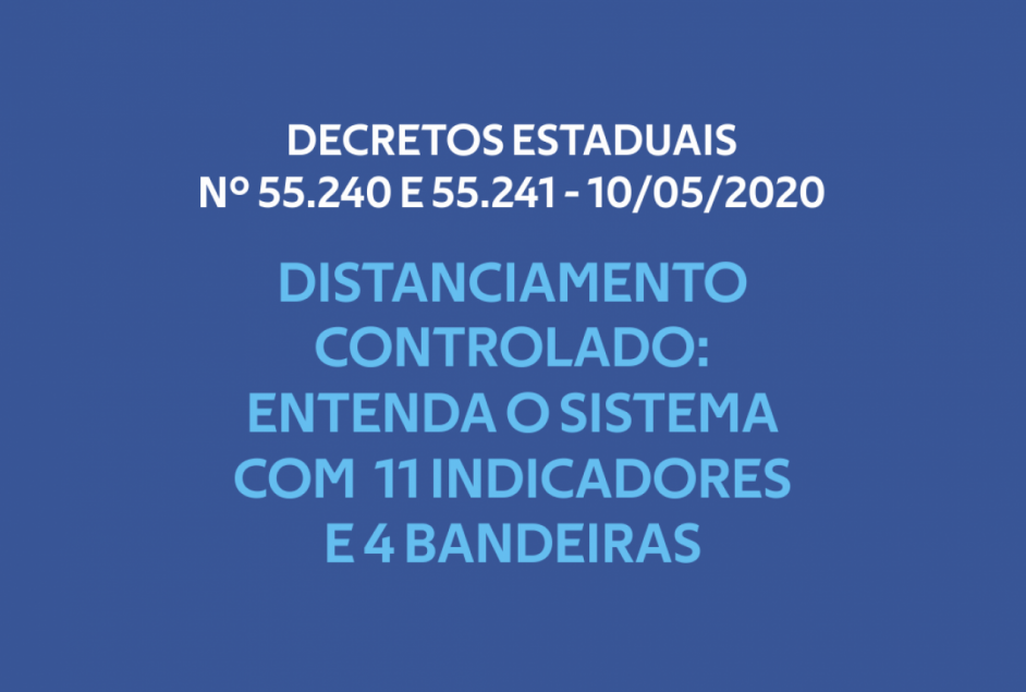 Estado adota Sistema de Distanciamento Controlado: entenda como funciona