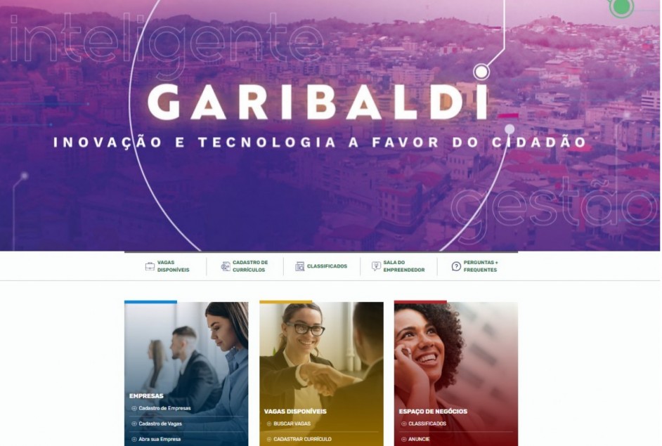 Plataforma Virtual de Currículos está disponível em Garibaldi