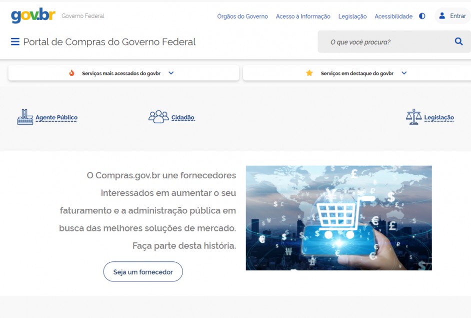 Modernização do Compras.gov.br facilita a participação nas licitações do governo federal