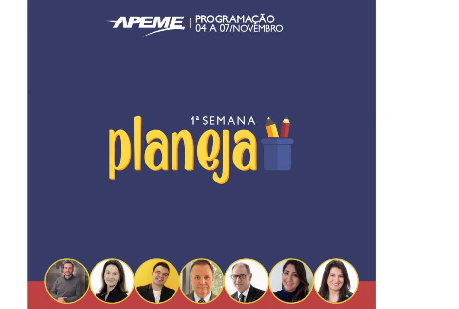 Apeme apresenta a 1ª Semana Planeja