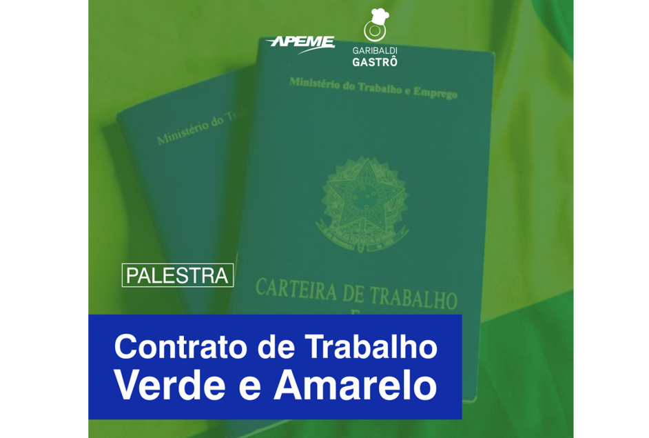 Contrato de Trabalho Verde e Amarelo será debatido em Garibaldi